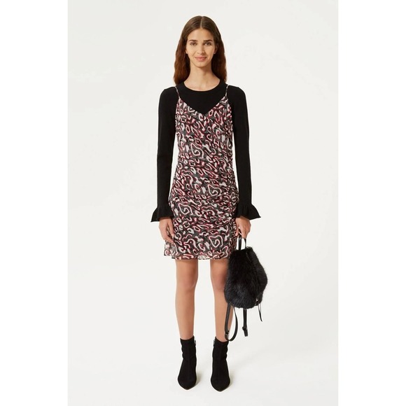 Rebecca Minkoff Kinsley Dress Lined Size 6 Party New With Tags - Picture 1 of 7